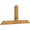 Ekena Millwork Portland Rough Sawn Timber Gable Bracket, Western Red Cedar, 72"W x 33"H x 4"D x 6"F, 11/12 Pitch GBW072X33X0406POR00RWR - alternate 5